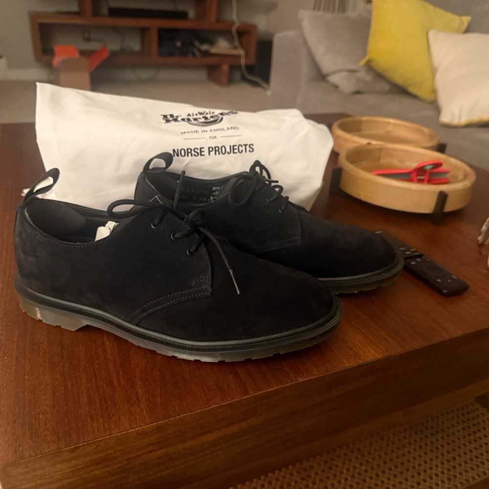 NORSE X DR. MARTENS - BLACK Women’s size 8, Men’s 7 - Picture 2 of 2